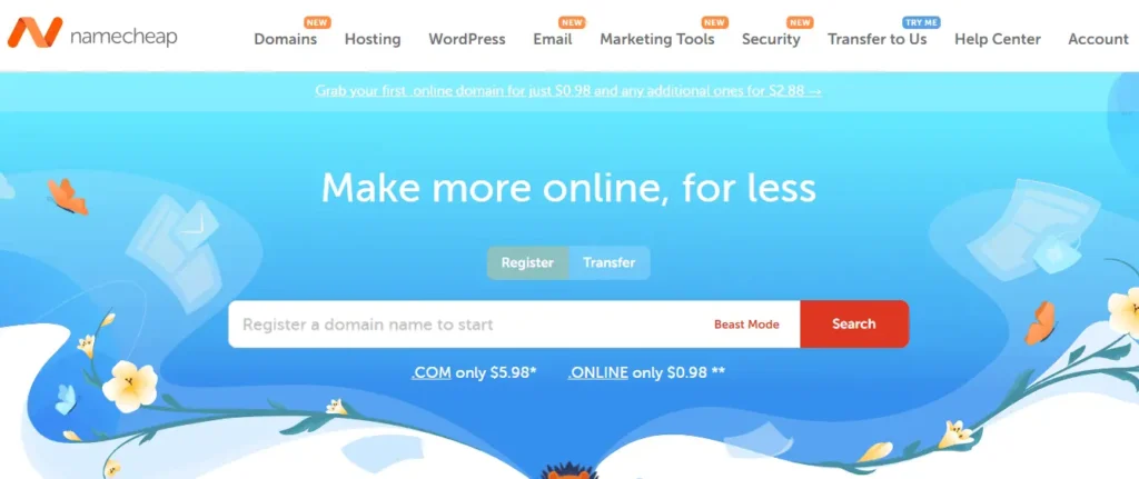 Namecheap WordPress Hosting Providers