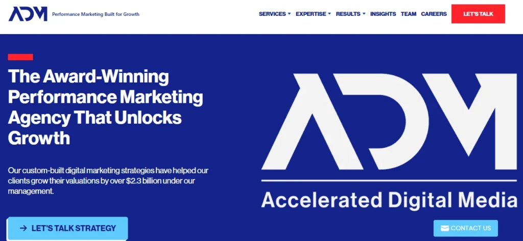 Accelerated Digital Media Digital Marketing Agencies