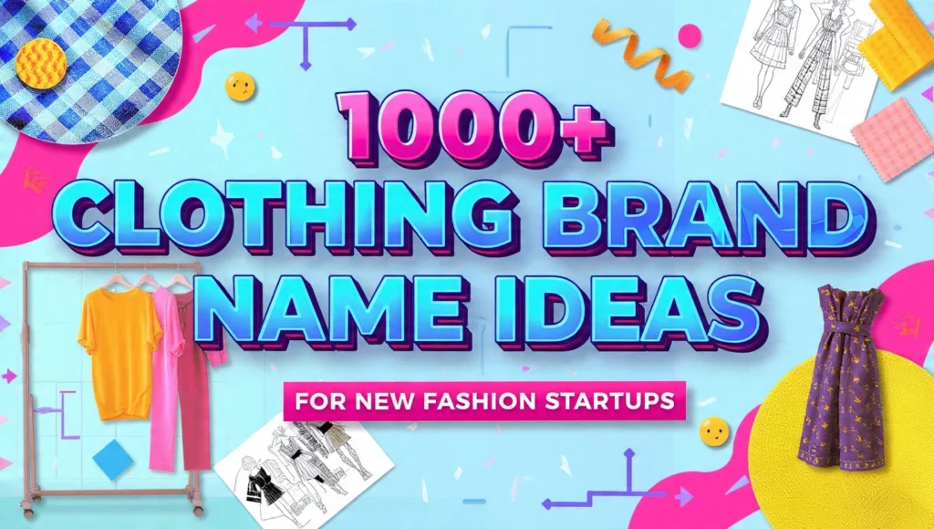 1000+ Clothing Brand Name Ideas to Inspire Your Next Fashion Label