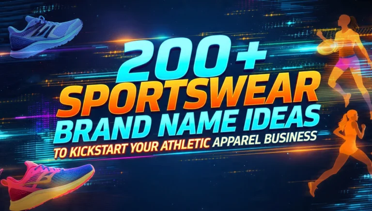 Sportswear Brand Name Ideas