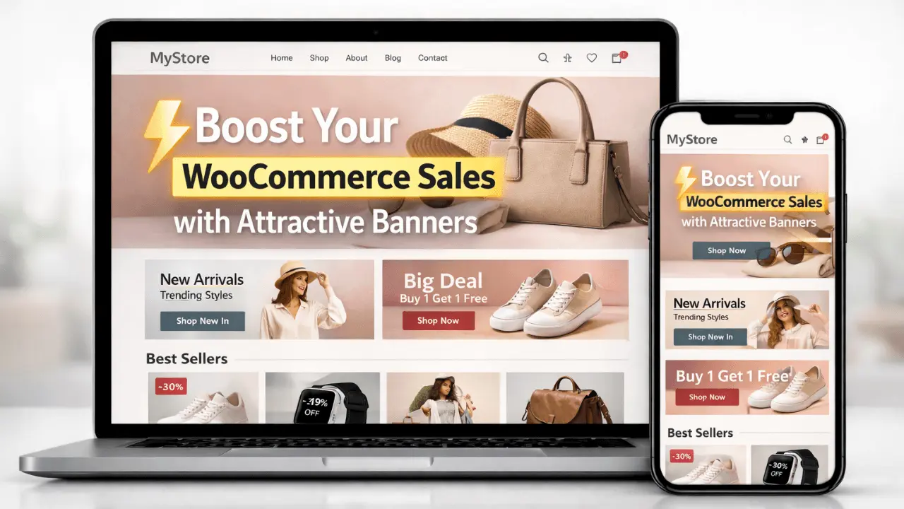 Boost Your WooCommerce Sales with Attractive Banners