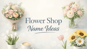 Flower Shop Name Ideas