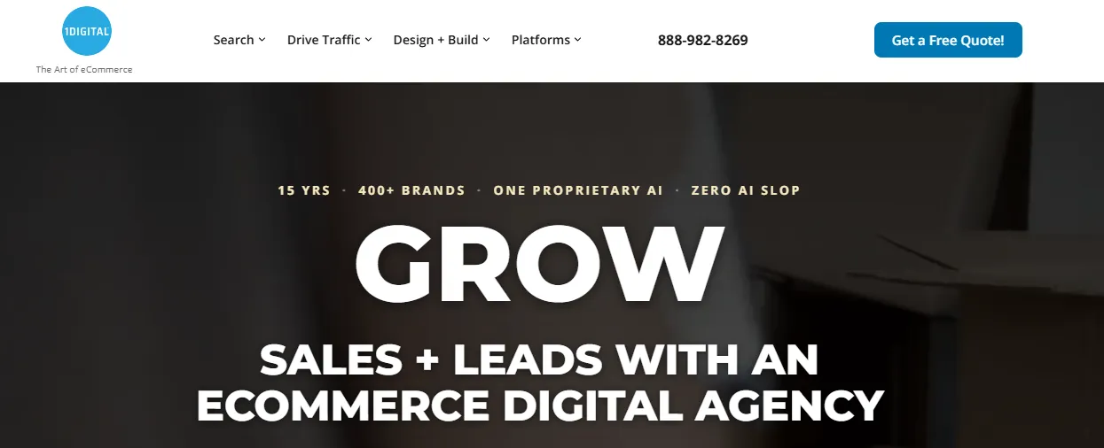 1digitalagency Best WooCommerce Development Companies