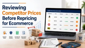 Reviewing Competitor Prices Before Repricing for Ecommerce