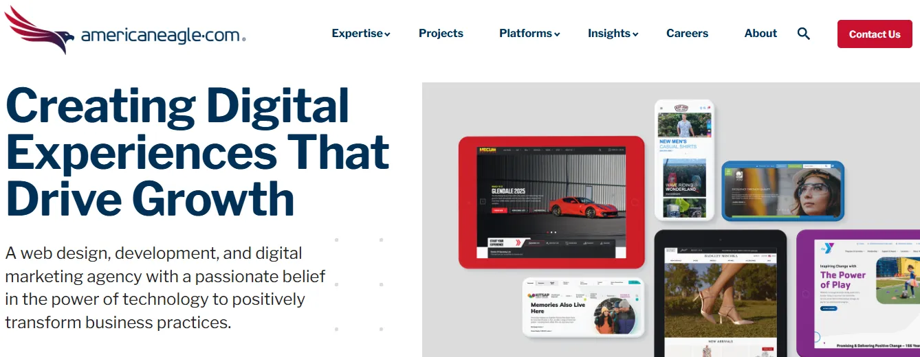 americaneagle Best WooCommerce Development Companies