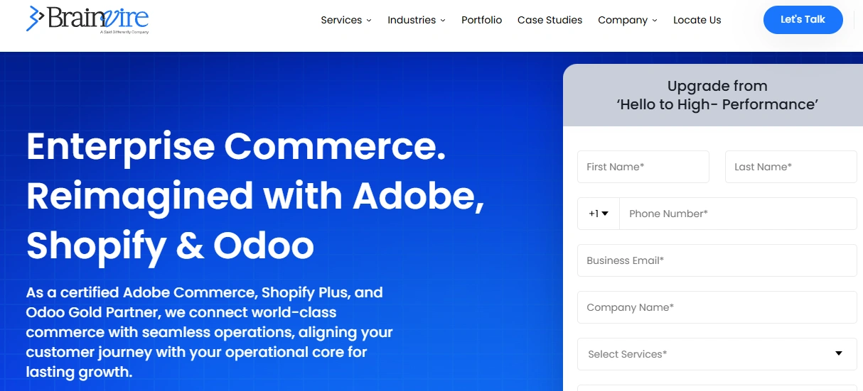 brainvire Magento Development Companies