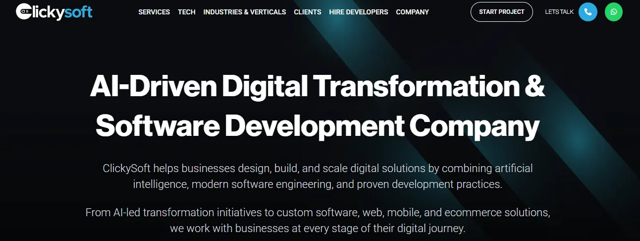 clickysoft Best WooCommerce Development Companies