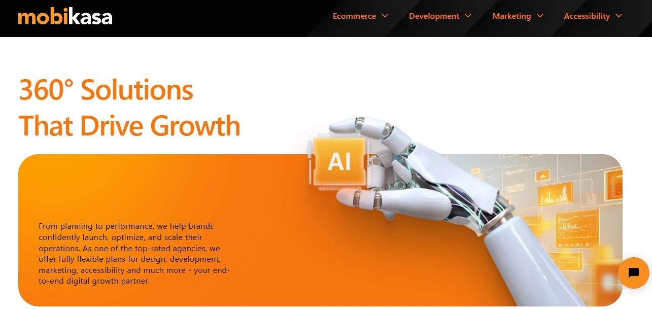mobikasa Best AI Development Companies in the USA