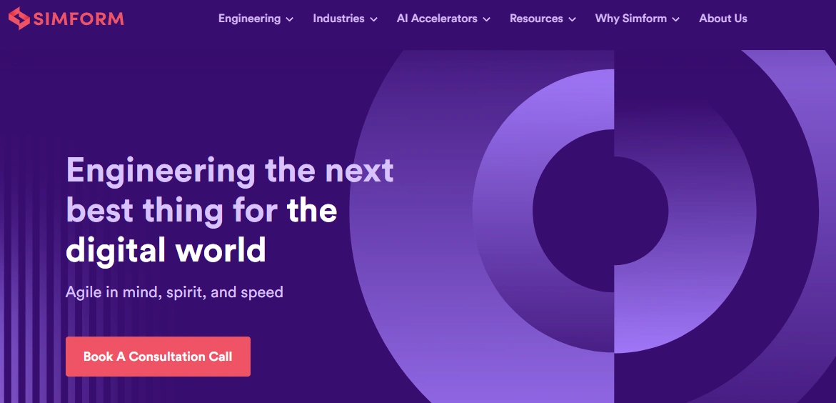 simform Top Web Development Agencies