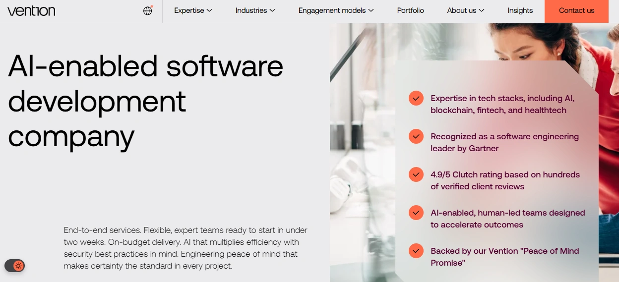 ventionteams Top Web Development Agencies