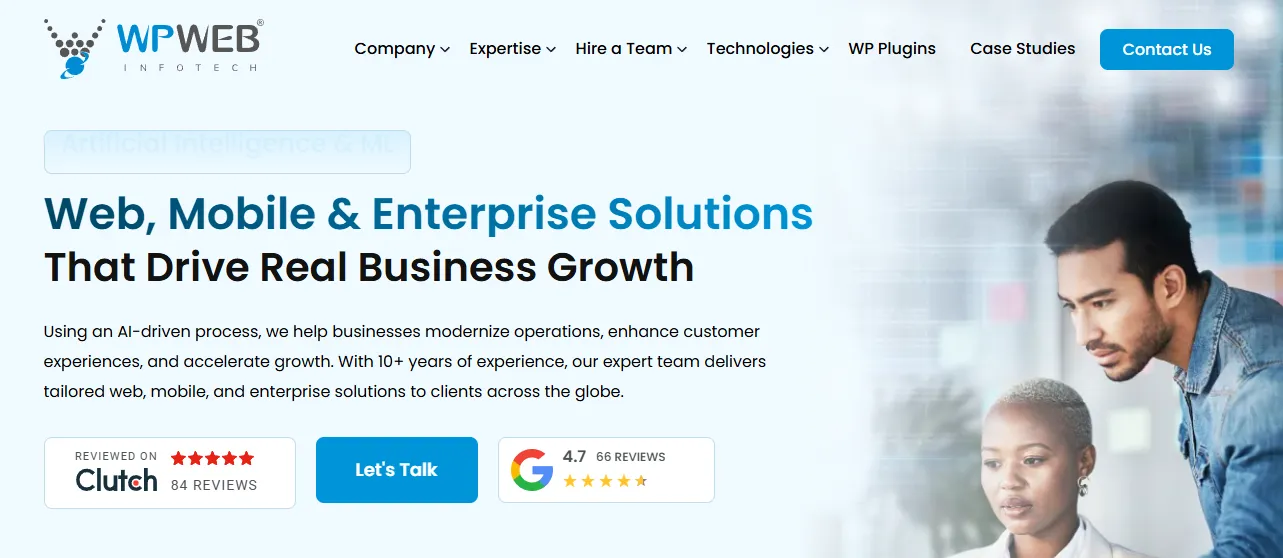 wpwebinfotech Best WordPress Development Companies